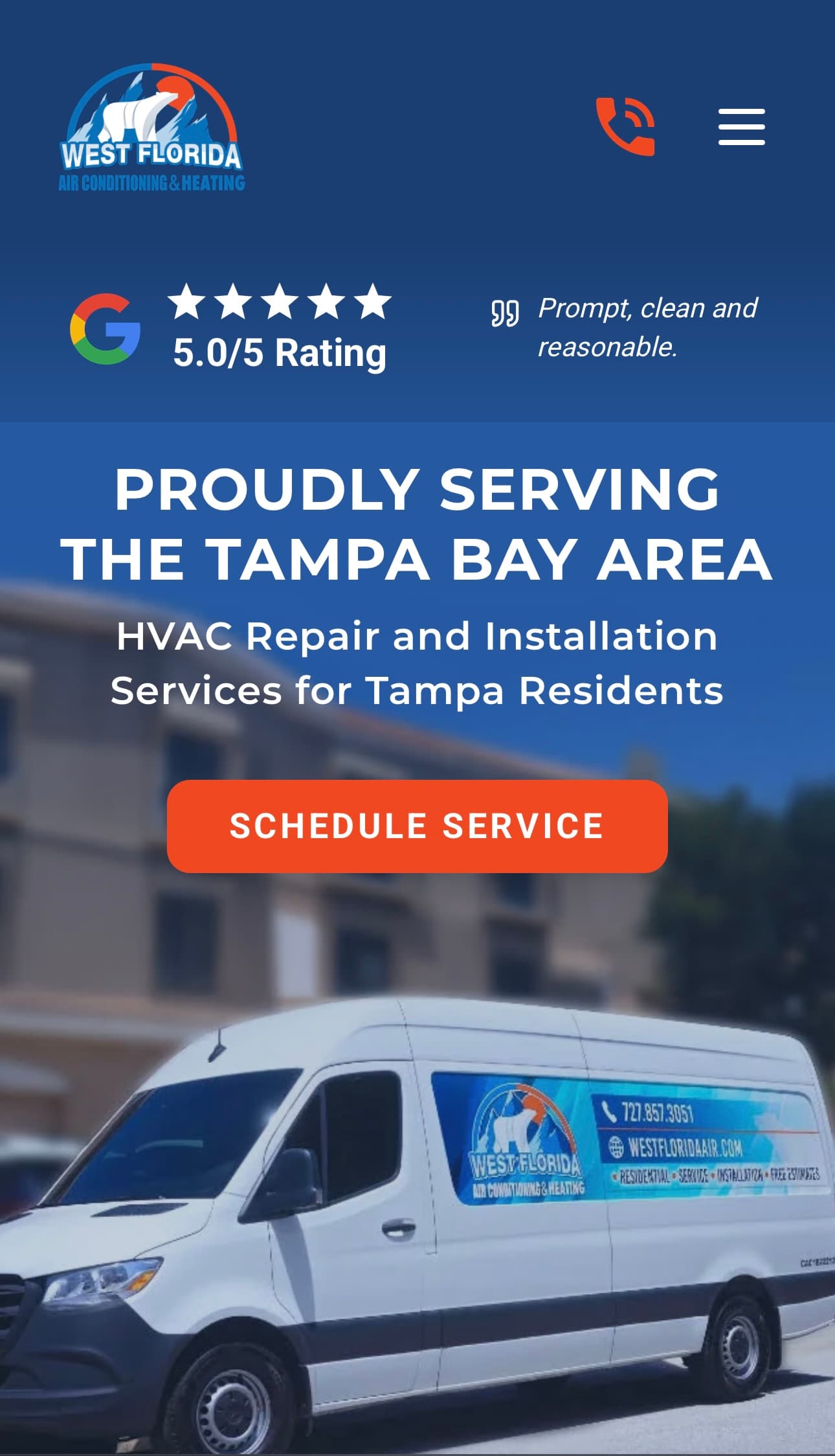 West Florida Air Mobile View